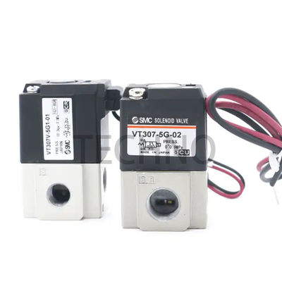 SMC VT307-4G1-01 SMC 5 2 차원 전자기 밸브 전자 자석 10 Hz SS316