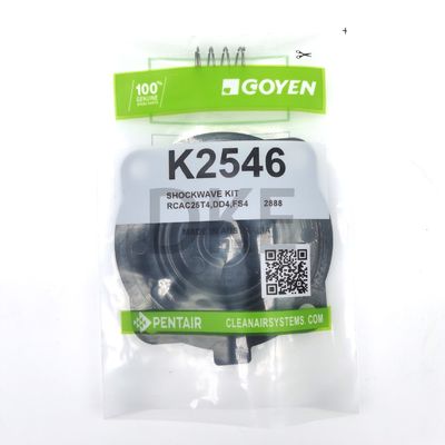 고이엔 RCAC25 디아프라그마 키트 타입 K2546 시리즈 T4, DD4, FS4 니트릴 물질