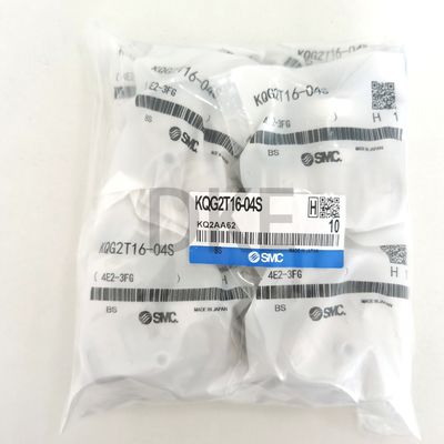 SMC KQG2T16-04S 한 터치 공기 티 부착 남성 스레드 팔꿈치 SUS316