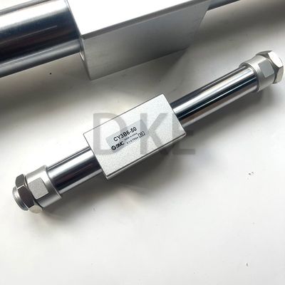 CY3B6-50 피스톤 공기 실린더 SMC 자기 결합 스탠리스 스트록 50mm