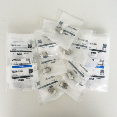 SMC KQG2H12-03S SS316 Pneumatic Fittings OEM 12mm,0~1Mpa