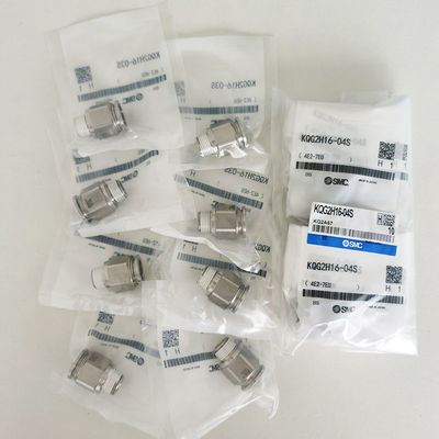 SMC KQG2H16-04S Pneumatic Pipe Fittings Polishing Pneumatic Hose Connector (공압 파이프 픽팅, 닦는 공압 튜브 커넥터)