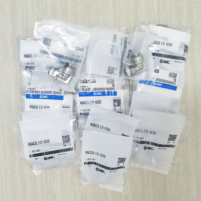 KQG2L12-03S Pneumatic 파이프 피팅 직지 팔꿈치 -100kPa ~ 1MPa