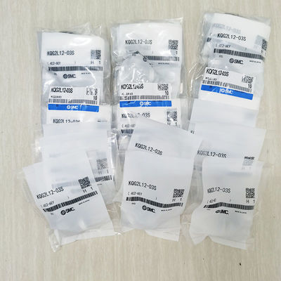 KQG2L12-03S Pneumatic 파이프 피팅 직지 팔꿈치 -100kPa ~ 1MPa