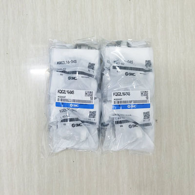 SMC L형 나선 가스 파이프 합동 KQG2L16-04S SS316 3 Mpa