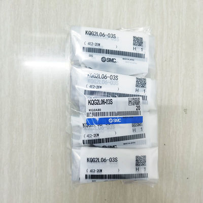 SMC KQG2L08-03S 팔꿈치 밀기 연결 피팅 SS316 3.0 MPa
