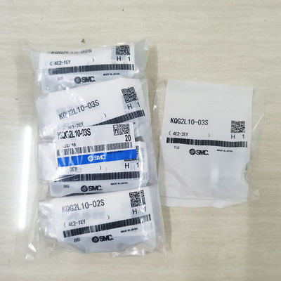 SMC 원본 KQG2L10-03S 스테인리스 스틸 316 팔꿈치 관절