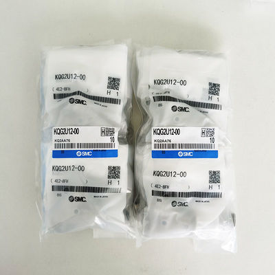 KQG2U12-00 Pneumatic Hose Connector Push In Plug Pneumatic 수압 펌프 연결 장치