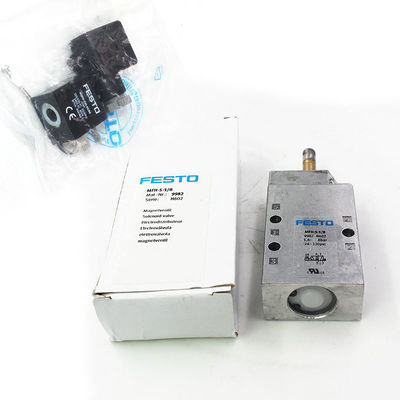 페스토 MFH-5-1/8 9982 단연 전자기 밸브 5/2 Way 1000 L/Min 타이거 클래식