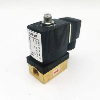 Burkert 00125348 6014 소레노이드 밸브 IP65 24V DC 전압