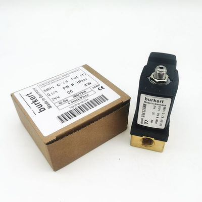 Burkert 00125348 6014 소레노이드 밸브 IP65 24V DC 전압
