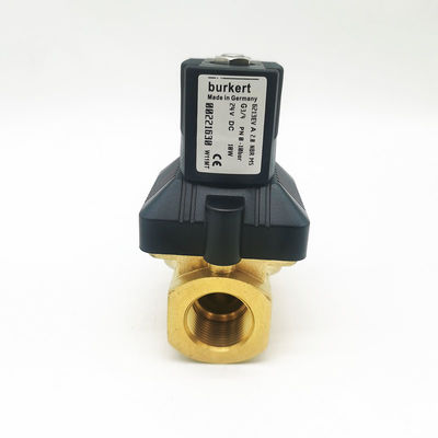 Burkert 00221630 소레노이드 밸브 24V DC 전압 서보 결합