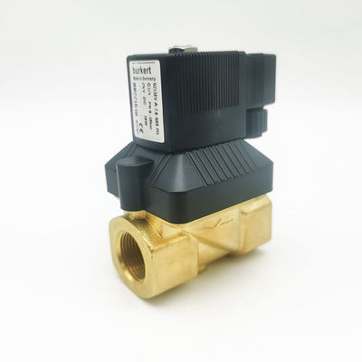 Burkert 00221630 소레노이드 밸브 24V DC 전압 서보 결합