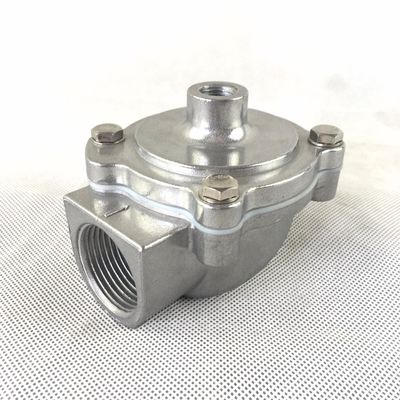 펄스 밸브 ASCO G353A042 단일 단계 원격 조종 스레드 된 몸체 파이프 크기G1 몸체 알루미늄