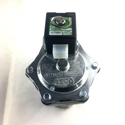 Ø1 1/2 압축 장착 ASCO 대막 펄스 제트 밸브 SCG353A065 듀얼 스테이지 통합 파일럿 Ø1 1/2 오리피스 크기 52