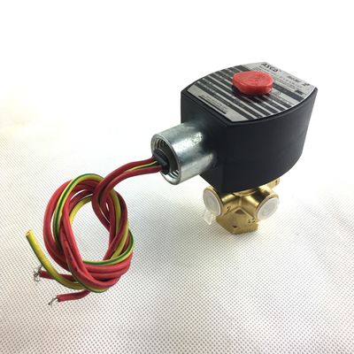 ASCO SCB320B174.230/50 NPT1/4 3/2 유니버설 청동체 NBR 시리즈 320 직동 작동 직선 전자기 밸브