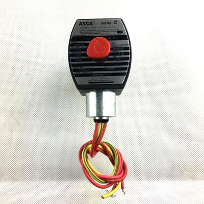 ASCO SCB320B174.230/50 NPT1/4 3/2 유니버설 청동체 NBR 시리즈 320 직동 작동 직선 전자기 밸브