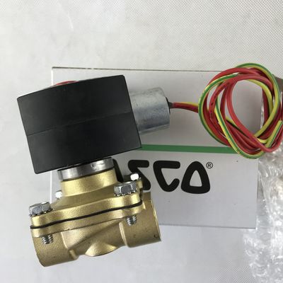 ASCO EF8210G003 120/60AC 2면 구리 3/4면 소레노이드 밸브 일반적으로 닫힌 일반 서비스