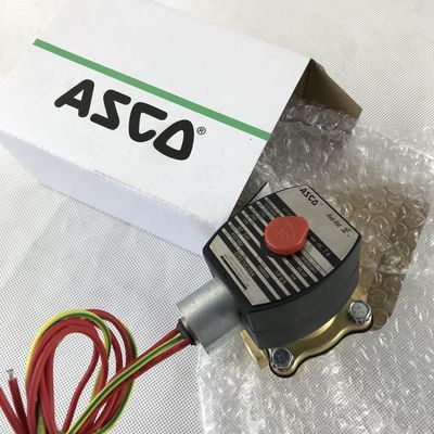 ASCO EF8210G003 120/60AC 2면 구리 3/4면 소레노이드 밸브 일반적으로 닫힌 일반 서비스