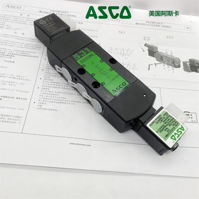 SCG531C018MS ASCO 531시리즈 소레노이드 밸브 듀플 스필