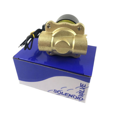 3/4 인치 2W200-20 NPT 물 공기 구리 솔레노이드 밸브 NC 2 차원