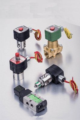NF8551B402MO-24VDC 1/4 인치 아스코 4 차원 전자기 밸브 2 PSI 최소 작동