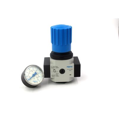 FESTO LR-1/2-D-MIDI 159581 LR-1/2-D-MIDI-MPA 8002257 진크 합금 압력 조절 밸브 압력 지표 0.5-12 바