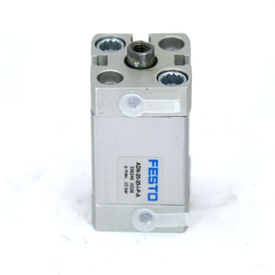 ADN-12-10-A-P-A FESTO 이중 작용 공기 실린더 피스톤 막대 12mm 스트로크 10mm 컴팩트 실린더
