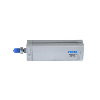 ADN-16-10-A-P-A Pneumatic 피스톤 실린더 10mm 스트로크 16mm 피스톤 막대 직경 0.12 MPa - 1 MPa 작동 압력