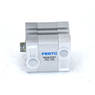 ADN-32-10-A-P-A FESTO Pneumatic Air Cylinder 536269 스트로크 10mm 피스톤 지름 32mm 피스톤 막 가닥 M10x1.25