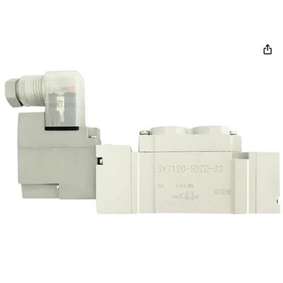 SY7220-5LZD-02 포트 크기 1/4 SMC 소레노이드 밸브 DC24V 2 위치 더블