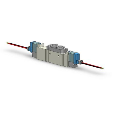 SMC SY5320-5LZD-C8 DC24V 소레노이드 밸브 1 터치 3 위치 폐쇄 중앙 포트 크기 ø8
