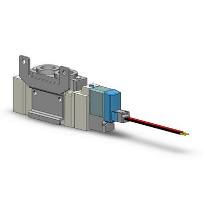 SMC 소레노이드 밸브 SY5320-5LZD-C6 DC12V 한 터치 부착 포트 크기 ø6 3 위치 폐쇄 중앙