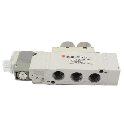 SMC 소레노이드 밸브 SY5220-6LZD-C8 2 포지션 듀얼 원터치 부착 포트 크기 ø8 DC12V