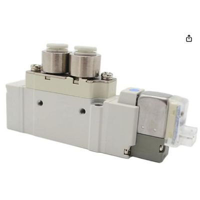 SMC 소레노이드 밸브 SY5220-6LZD-C8 2 포지션 듀얼 원터치 부착 포트 크기 ø8 DC12V