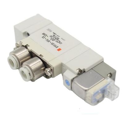 SMC 소레노이드 밸브 SY5220-6LZD-C8 2 포지션 듀얼 원터치 부착 포트 크기 ø8 DC12V