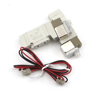 SY5220-6LZD-C4 소레노이드 밸브 SMC 2 위치 이중 DC12V 한 터치 부착 포트 크기 Ø4
