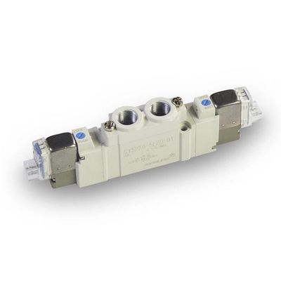 SMC SY5120-6LZD-C8 2 위치 단일 한 터치 장착 Ø8 Pneumatic Solenoid 밸브 DC12V