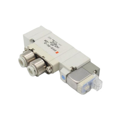 소레노이드 밸브 SY5120-5LZD-C4 SMC 한 터치 부착 포트 크기 Ø4 DC24V 2 위치 단일