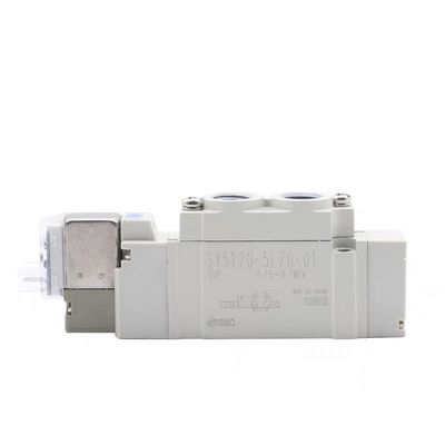 소레노이드 밸브 SY5120-5LZD-01 SMC2 위치 단일 DC24V 포트 크기 1/8 스레드 파이프
