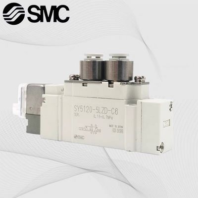 소레노이드 밸브 SY5120-5LZD-01 SMC2 위치 단일 DC24V 포트 크기 1/8 스레드 파이프