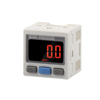 SMC ZSE30A-01-B 디지털 압력 스위치 진공 압력 R1/8 2색 디스플레이 PNP 오픈 컬렉터 2 출력