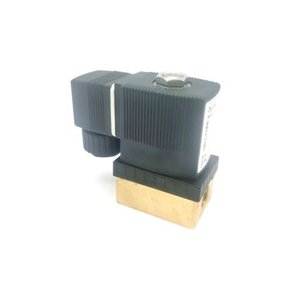BURKERT 00126138 6014C 정상적으로 닫힌 G1/4 2.0 흐름 구멍 AC24V 8W 청동 몸 플랑저 밸브