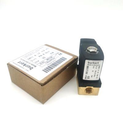 BURKERT 00126138 6014C 정상적으로 닫힌 G1/4 2.0 흐름 구멍 AC24V 8W 청동 몸 플랑저 밸브