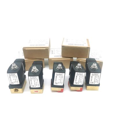 버커트 00125341 6014C 소레노이드 밸브 정상 폐쇄 G1/8 2.5 흐름 구멍 DC24V AC24V AC220V