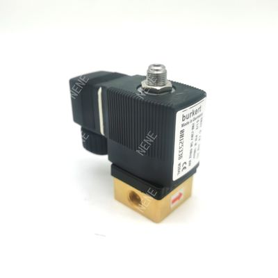 BURKERT 전자기 밸브 00126195 6014 D 정상적으로 개방 G1/8 1.5 흐름 구멍 DC24V 8W