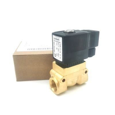00126201 6014 D 일반적으로 BURKERT 전자기 밸브 오픈 G1/8 2.0 흐름 구멍 AC220V 8W 구리 밸브 몸 32 * 32 0~10bar