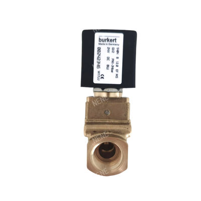 burkert 00125383 6014 D 직접 작용 하단 판 연결 정상적으로 개방 2.0 흐름 구멍 AC220V 8W 구리 밸브 몸 0 ~ 10bar