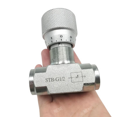 가속 밸브 STB-G1/2 고압 저항 흐름 조절 밸브 STB 수압 가속 밸브