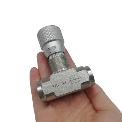 수압 밸브 STB-G1/4로 필터레이션 성능을 최적화